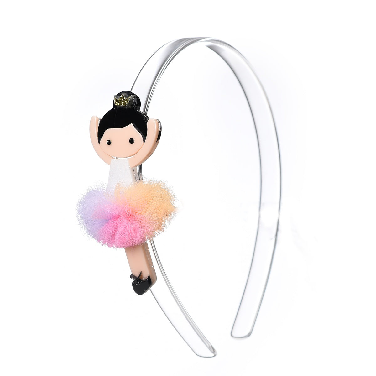 Ballerina Headband - Rainbow Tutu