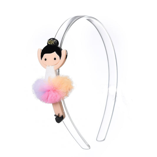 Ballerina Headband - Rainbow Tutu