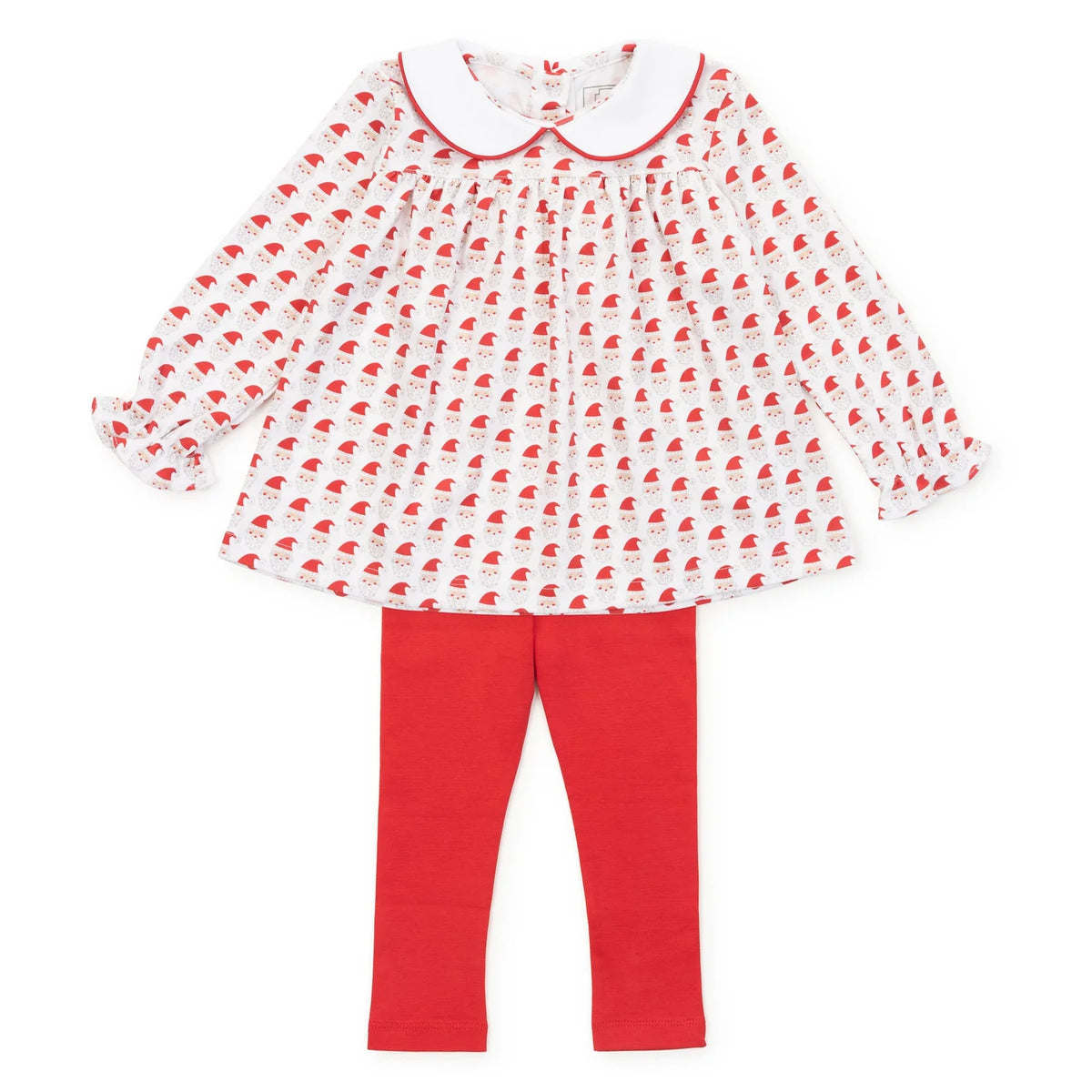 Morgan Girls’ Legging Set - Whimsical Santa