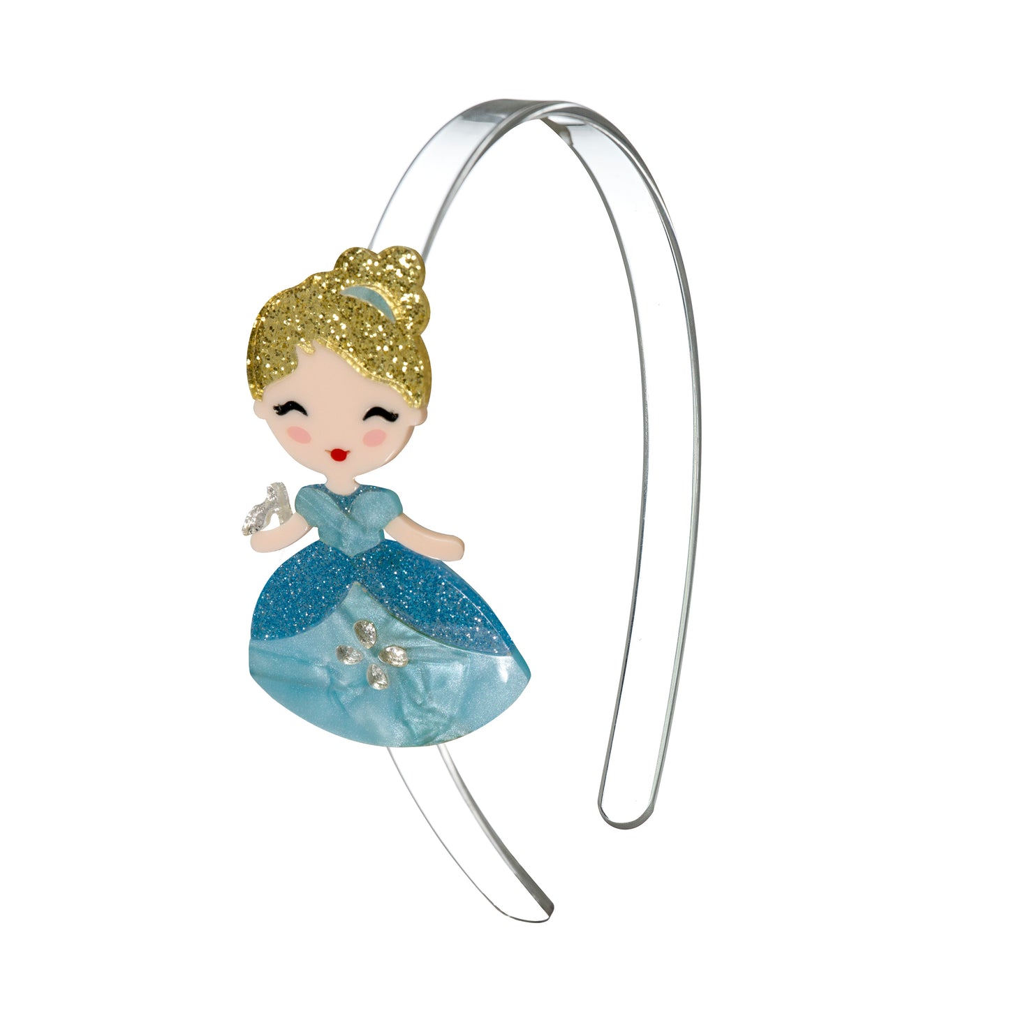 Cute Doll Headband - Blue Dress