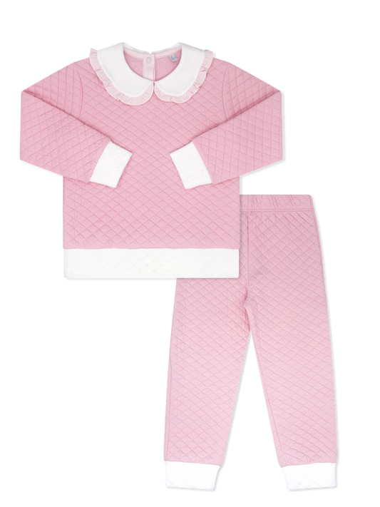 Cooper Quilted Play Set - Petal Pink