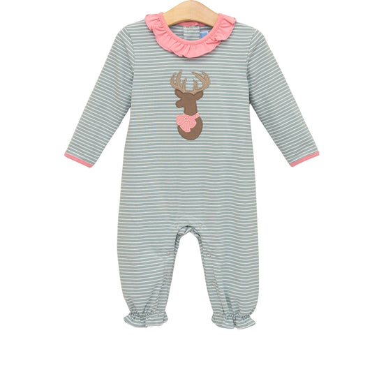 Deer - Ruffle Romper