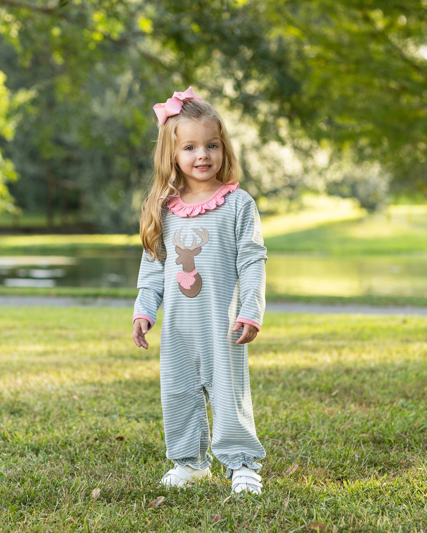 Deer - Ruffle Romper