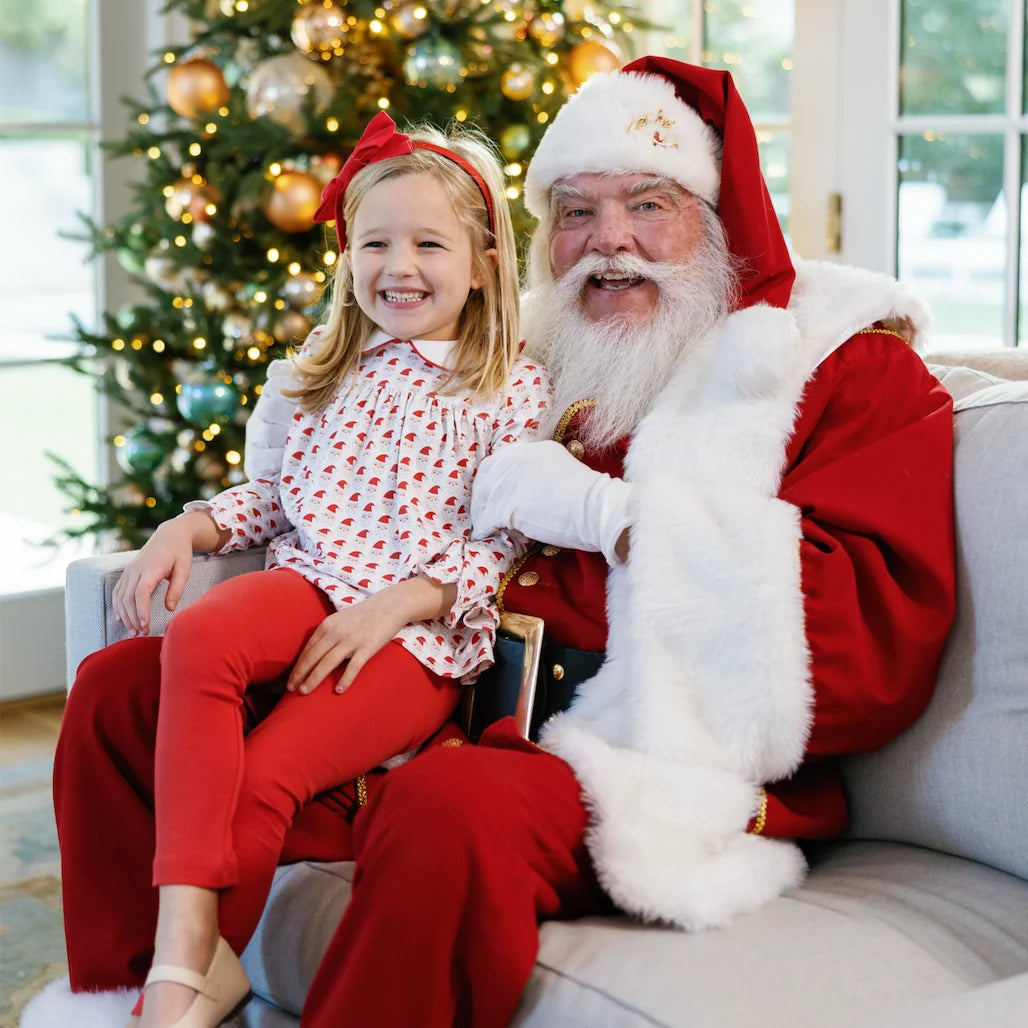 Morgan Girls’ Legging Set - Whimsical Santa