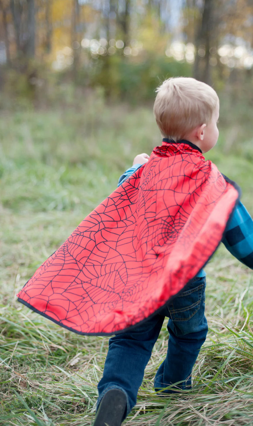 Color-A-Cape Reversible Superhero/Spiderman