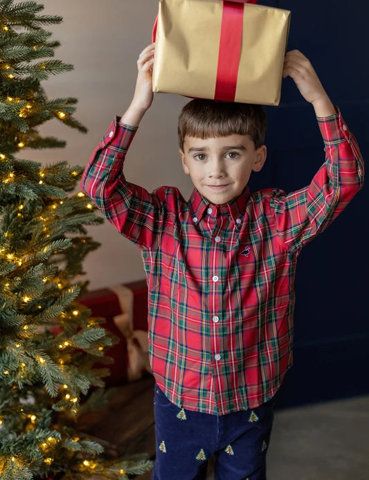 Properly Tied Seasonal Sportshirt - Yuletide