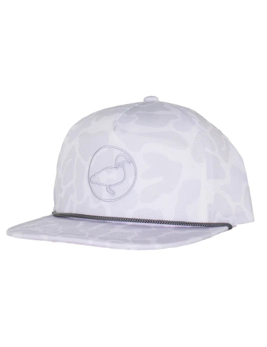 Properly Tied Sportsman Rope Hat - Polar Camo