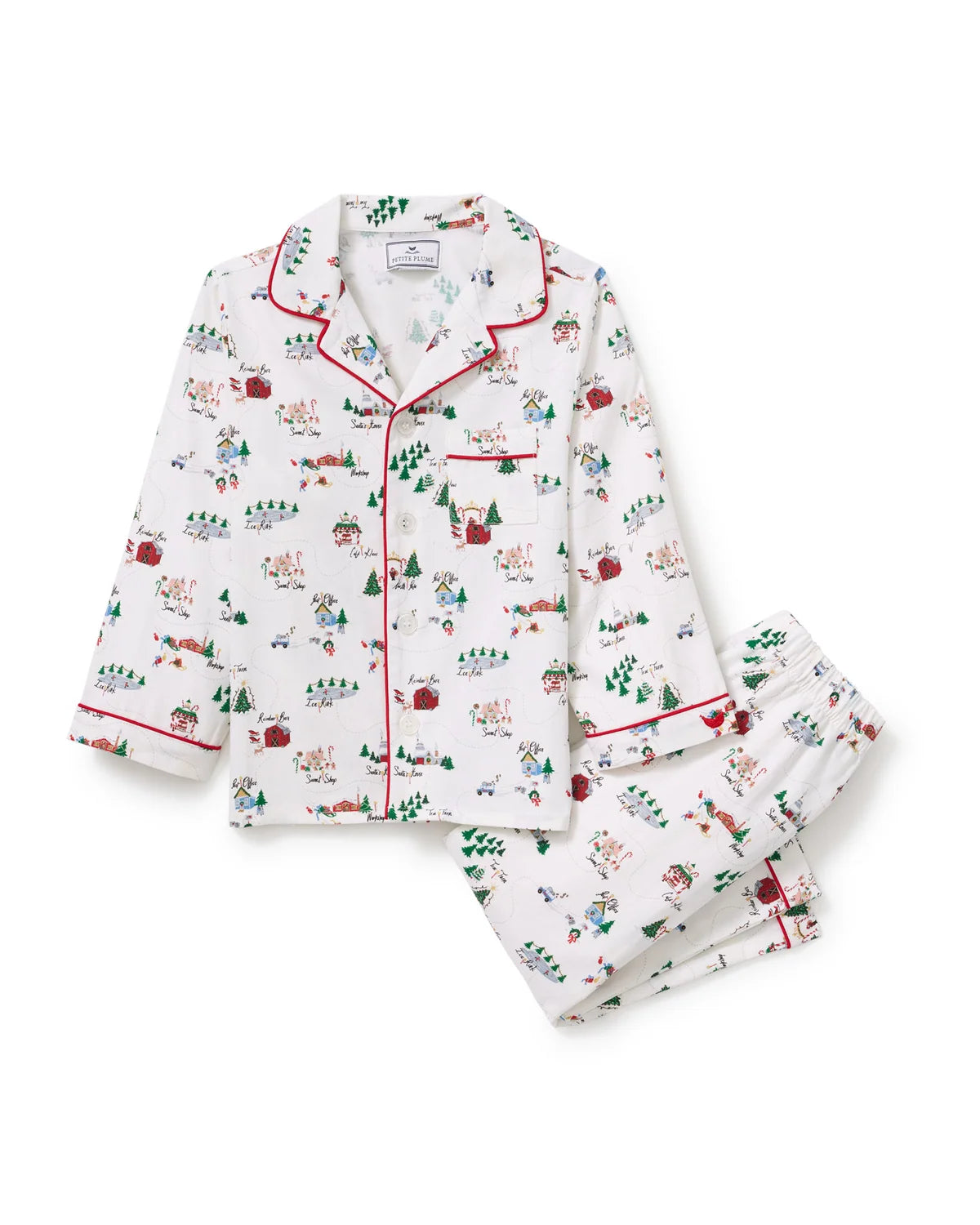 North Pole Chronicles Twill - Pajama Set