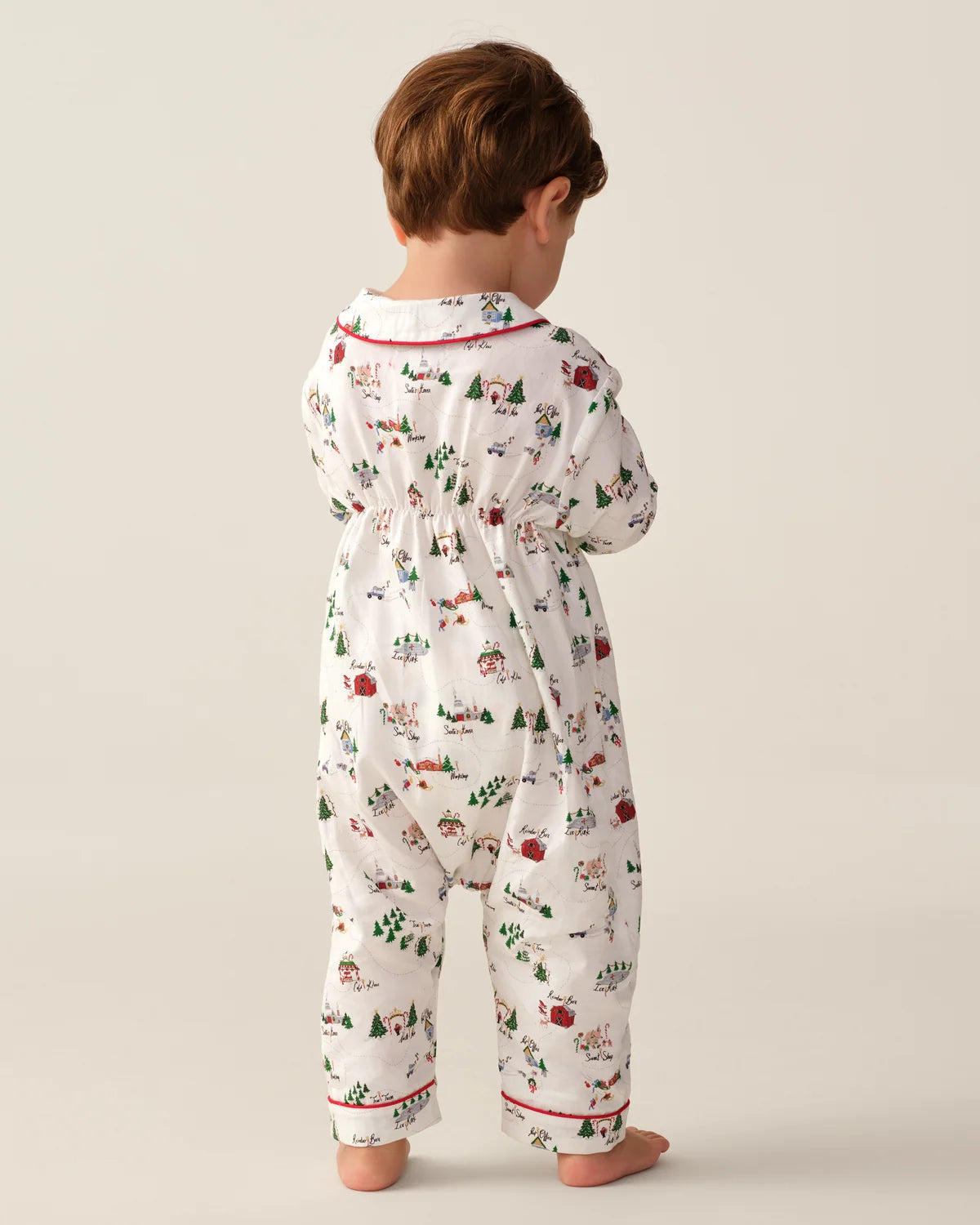 North Pole Chronicles Twill - Cambridge Romper