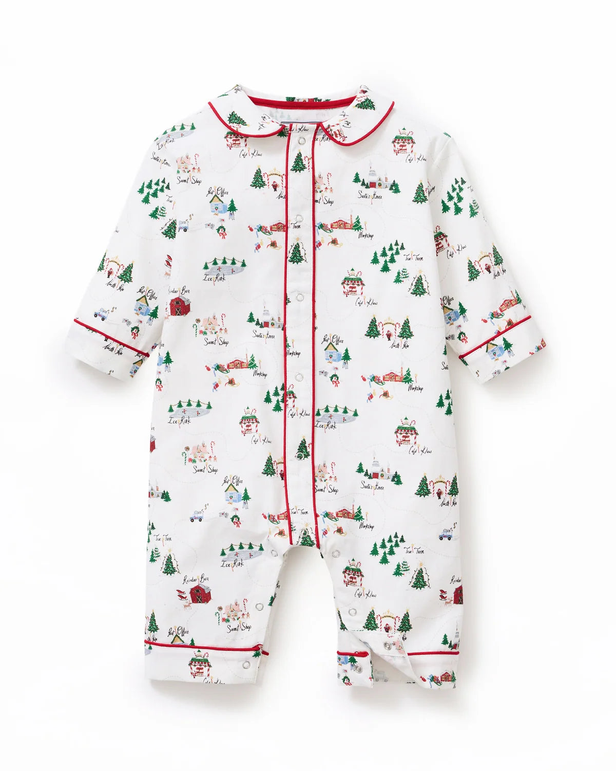 North Pole Chronicles Twill - Cambridge Romper
