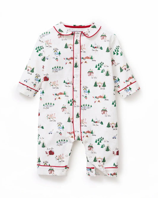 North Pole Chronicles Twill - Cambridge Romper