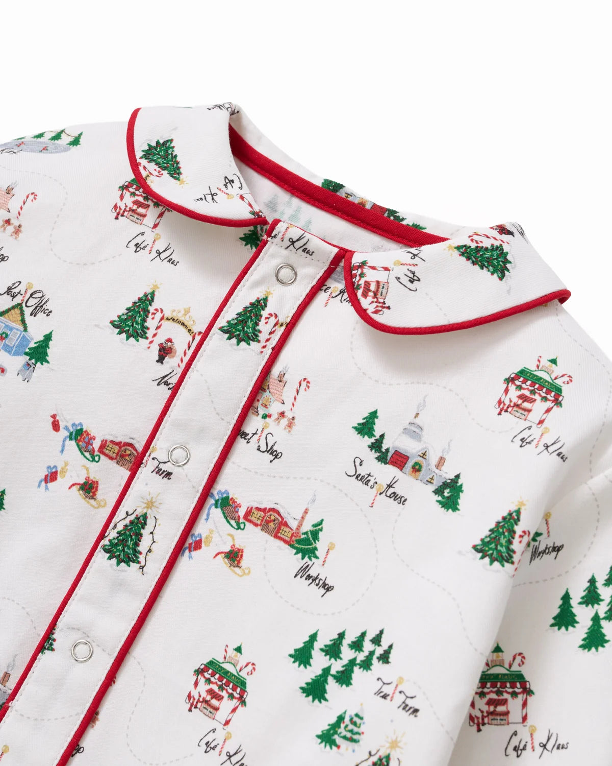 North Pole Chronicles Twill - Cambridge Romper