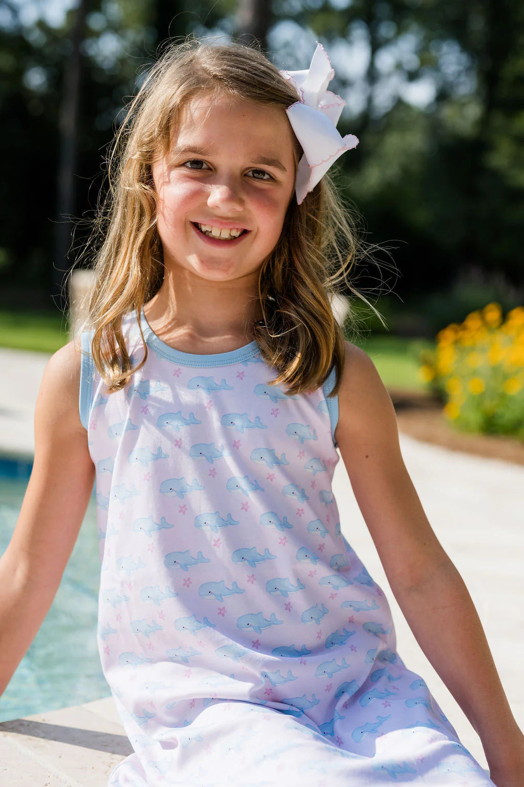 O'Whale Pink Knit - Play Dress