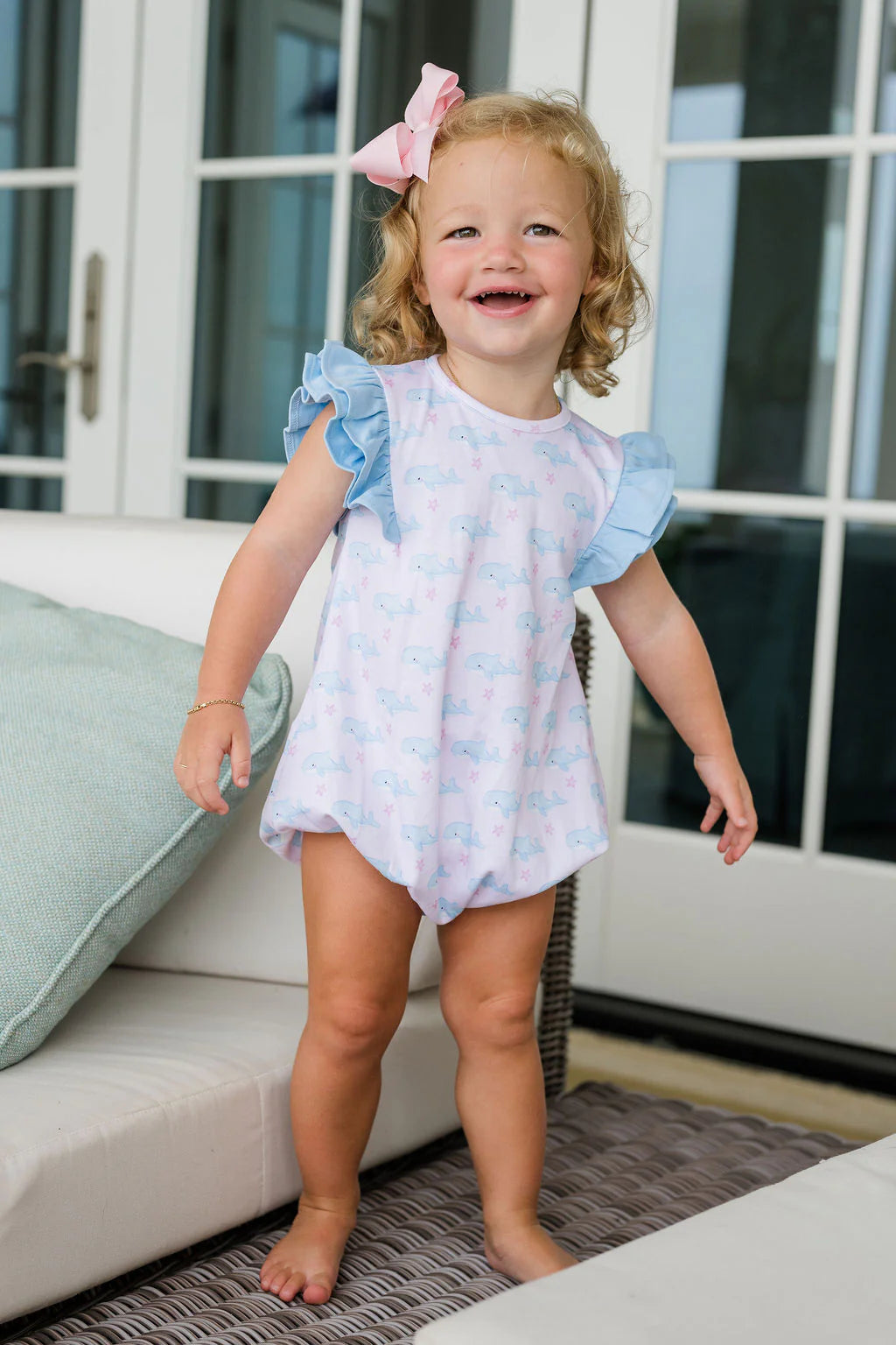 O'Whale Pink Knit - Blake Bubble