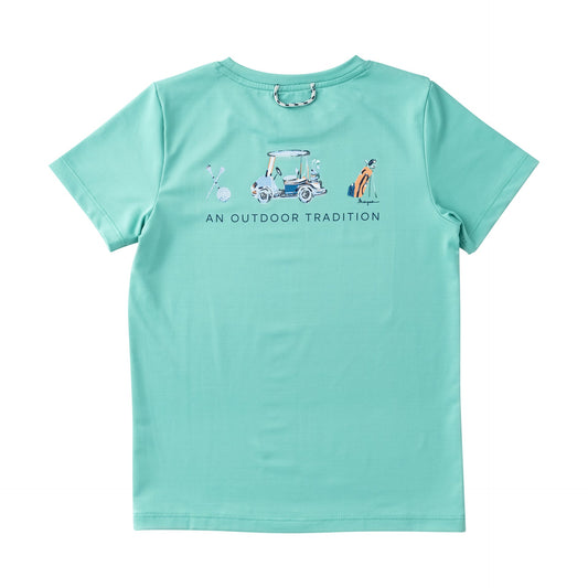 Pro Perf. S/S Tee - Marine Green