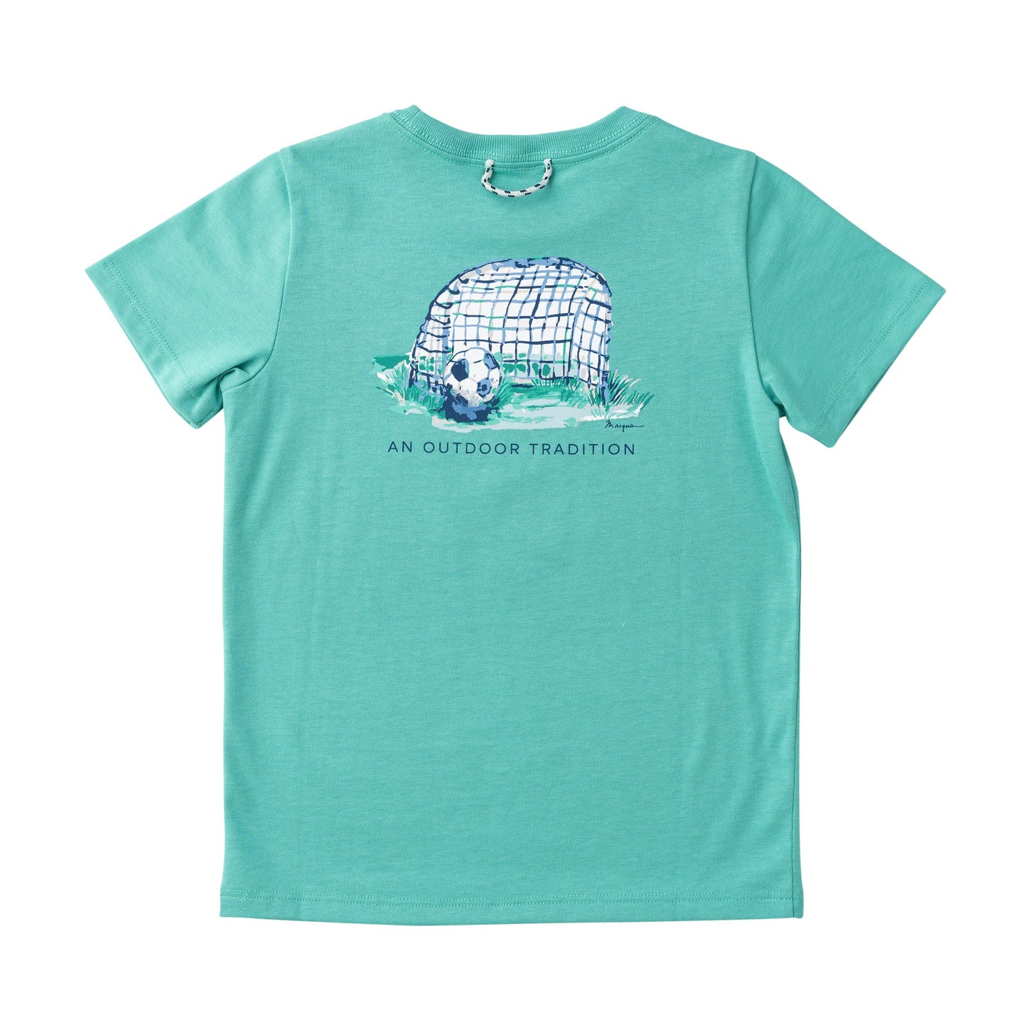 Cotton S/S Tee - Marine Green