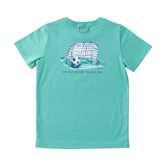 Cotton S/S Tee - Marine Green