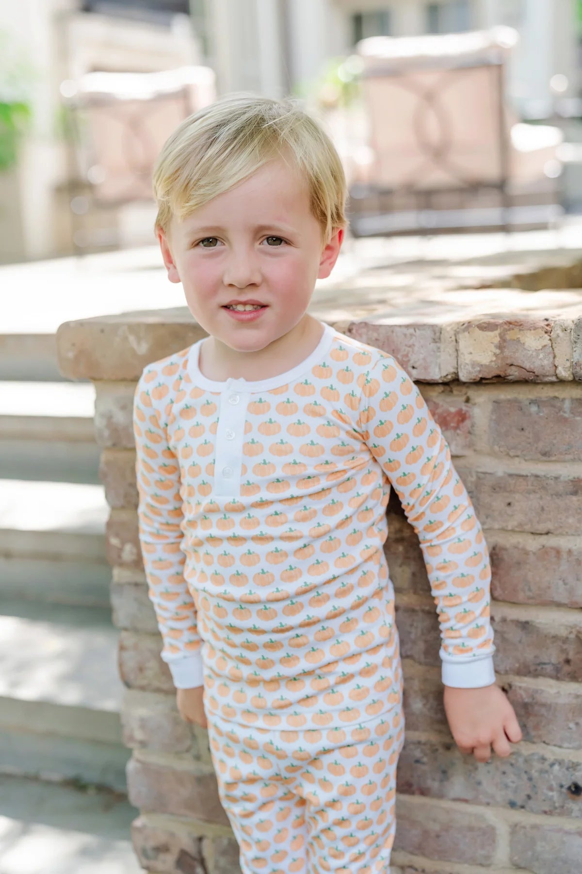 Jack Boys' Pajama Set - Harvest Pumpkin