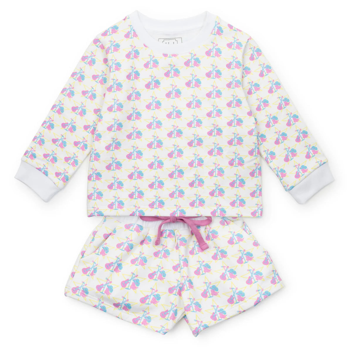 Stella Sweatshirt Short Set - Music Superstar