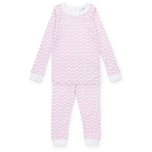 Ava Pajama Set - Pretty Pink Bows