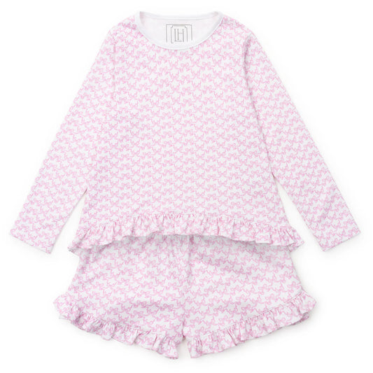 Rorie Short Set - Pretty Pink Bows