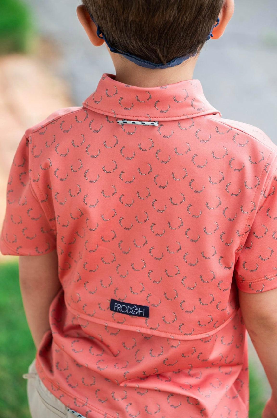 Pro Performance Polo - Crabapple Antler