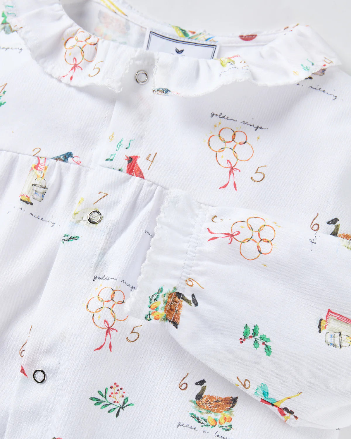 12 Days of Christmas Twill - Madeline Romper