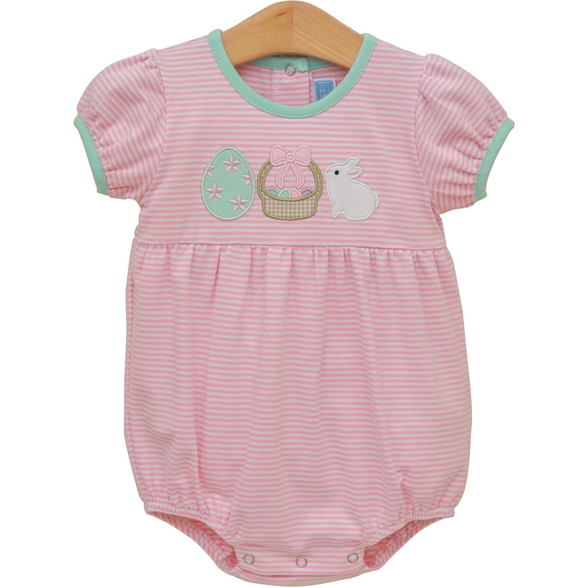 Bunnies & Baskets - Pink Bubble