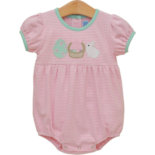 Bunnies & Baskets - Pink Bubble