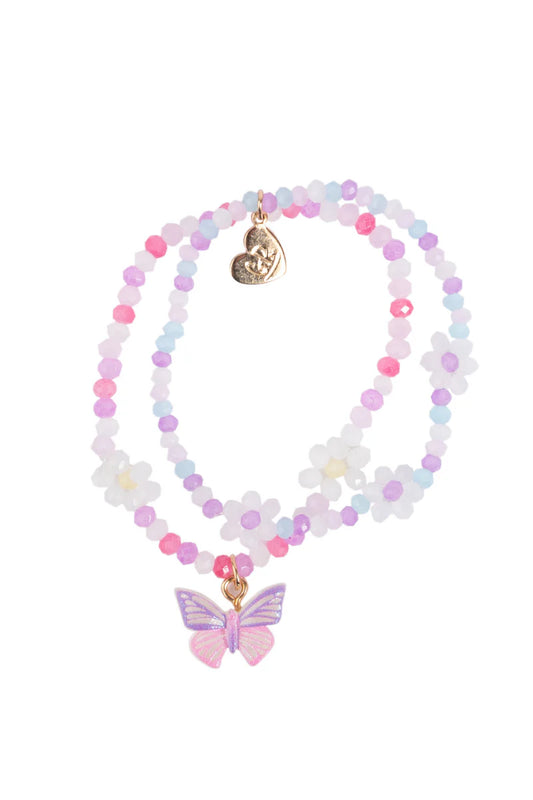 Butterflies and Daises Bracelet