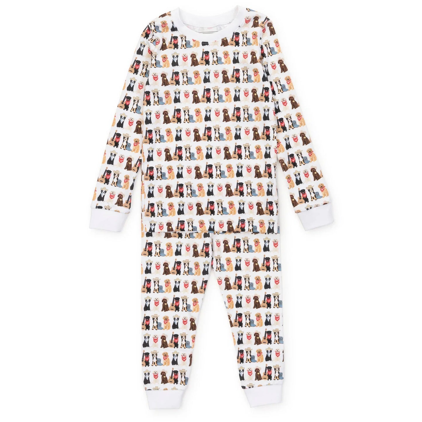 Grayson Pajama Set - Western Pups