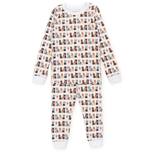 Grayson Pajama Set - Western Pups