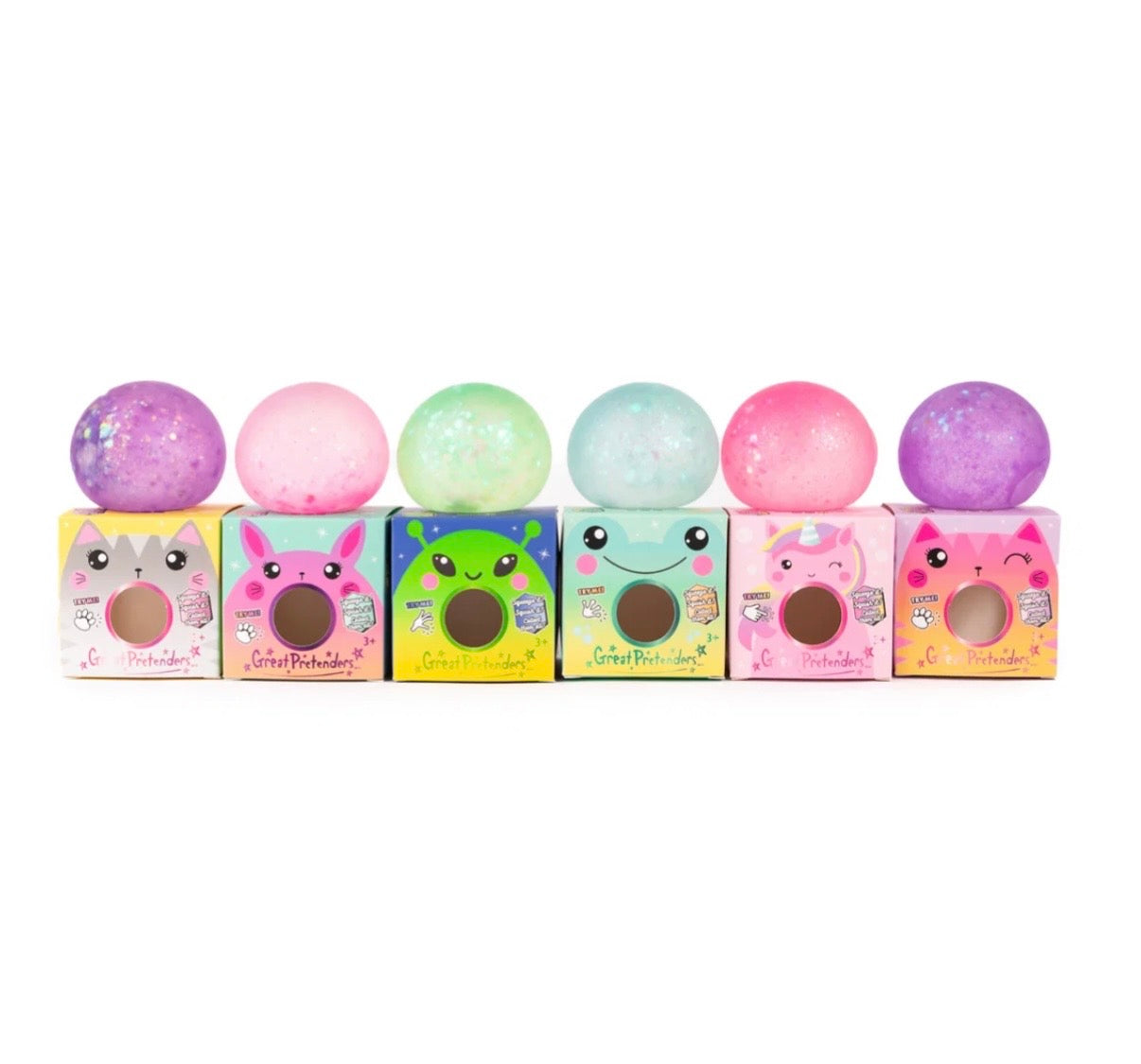 Glitterally Amazing Squishy Balls