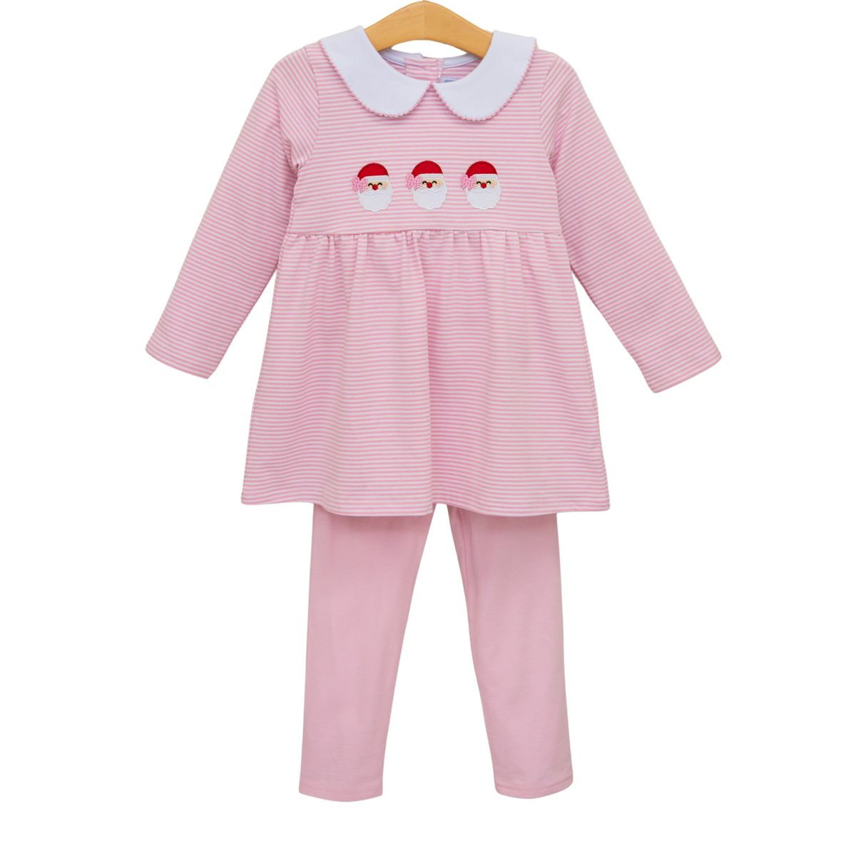 Santa Trio - Pink Pant Set