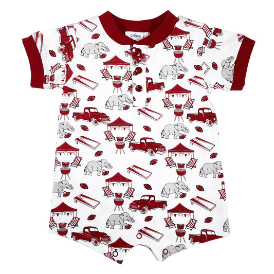 Elephant Boy's Romper