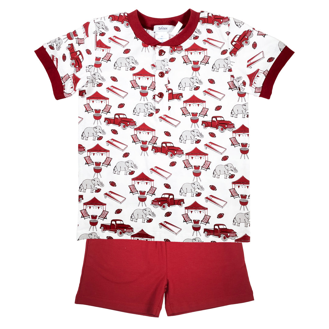 Elephant Boy's Short Set