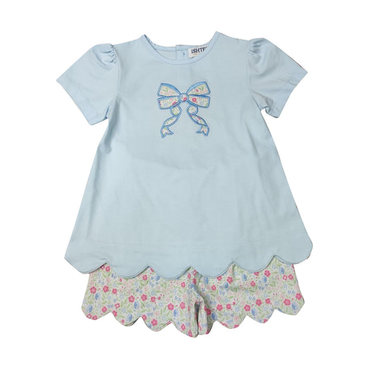 Liberty Floral Knit Short Set