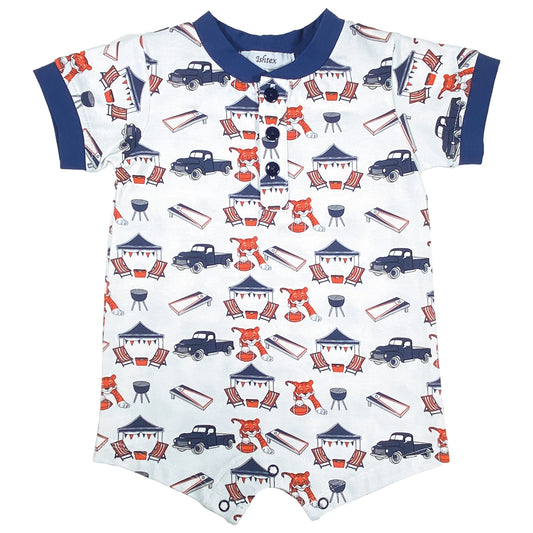 Tiger Boy's Romper