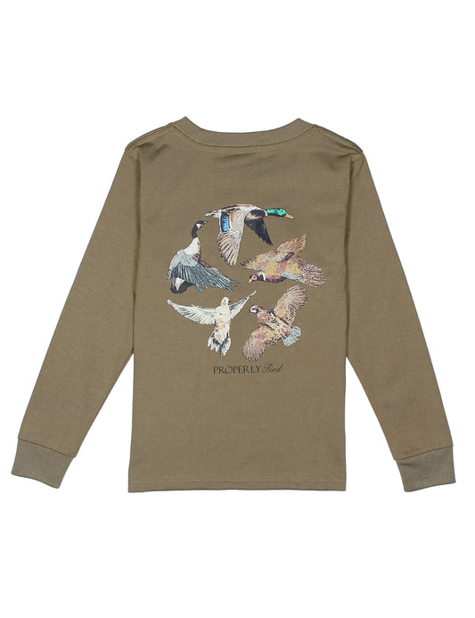 Properly Tied L/S Tee - Flock