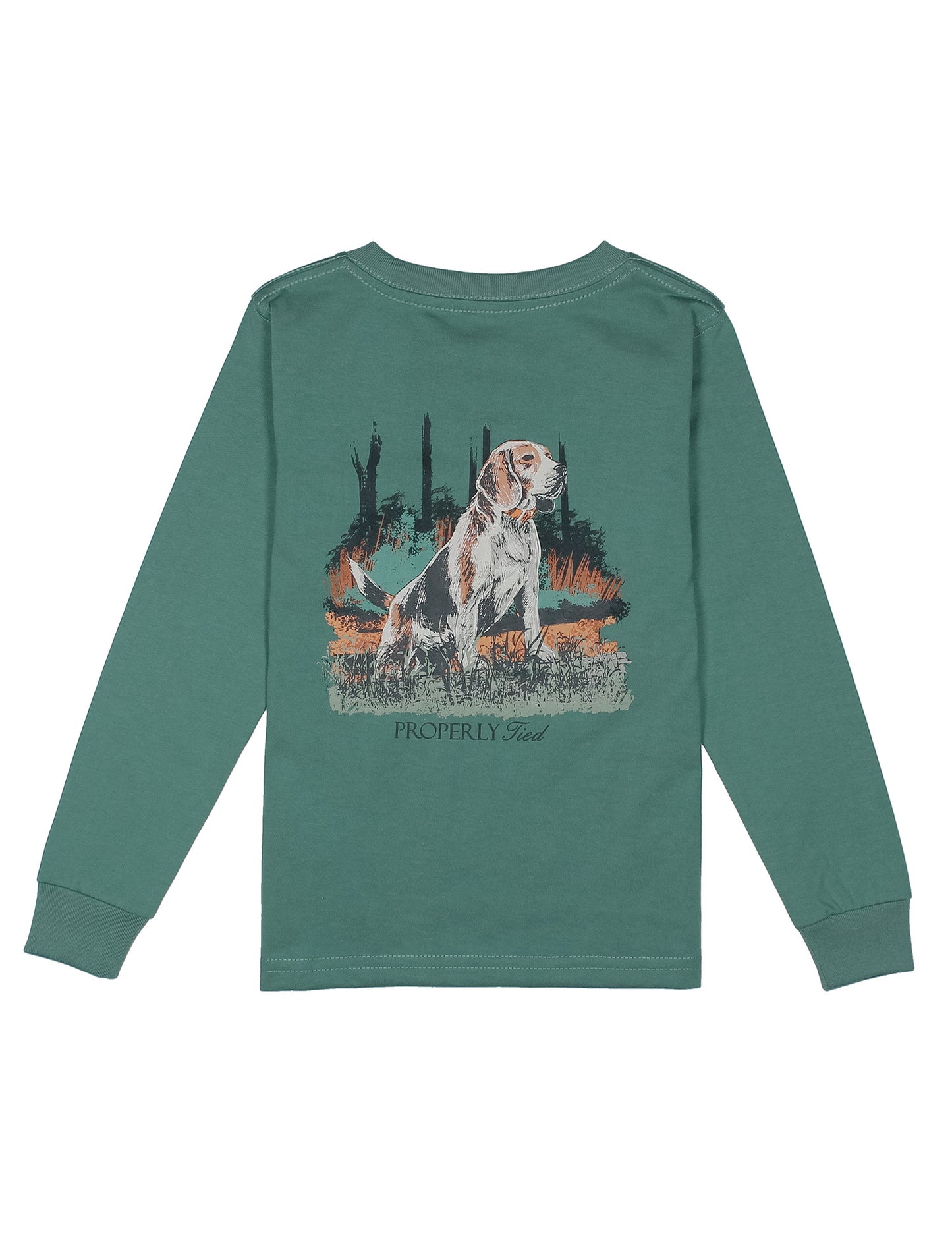 Properly Tied L/S Tee - Beagle