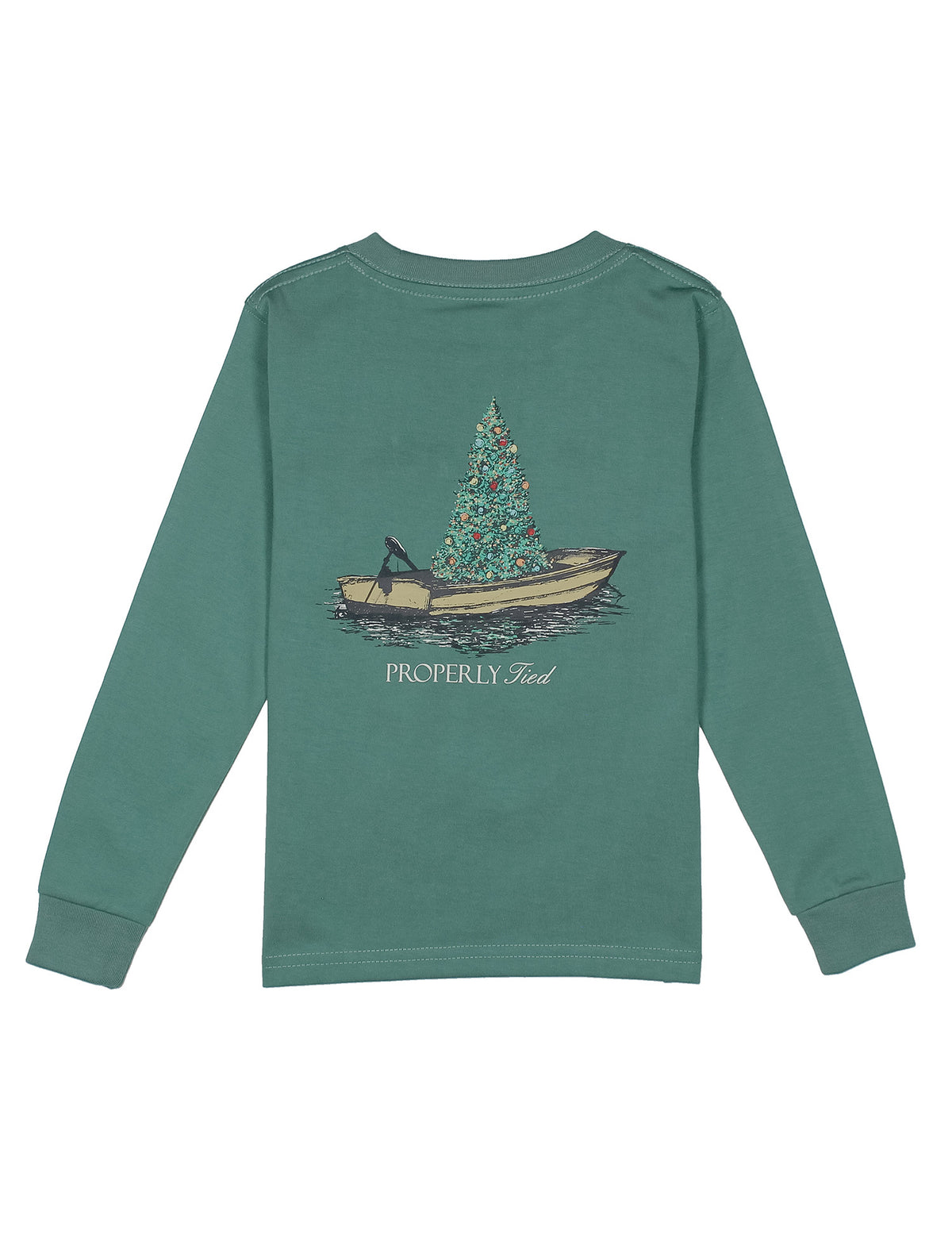Properly Tied L/S Tee - Jolly Boat