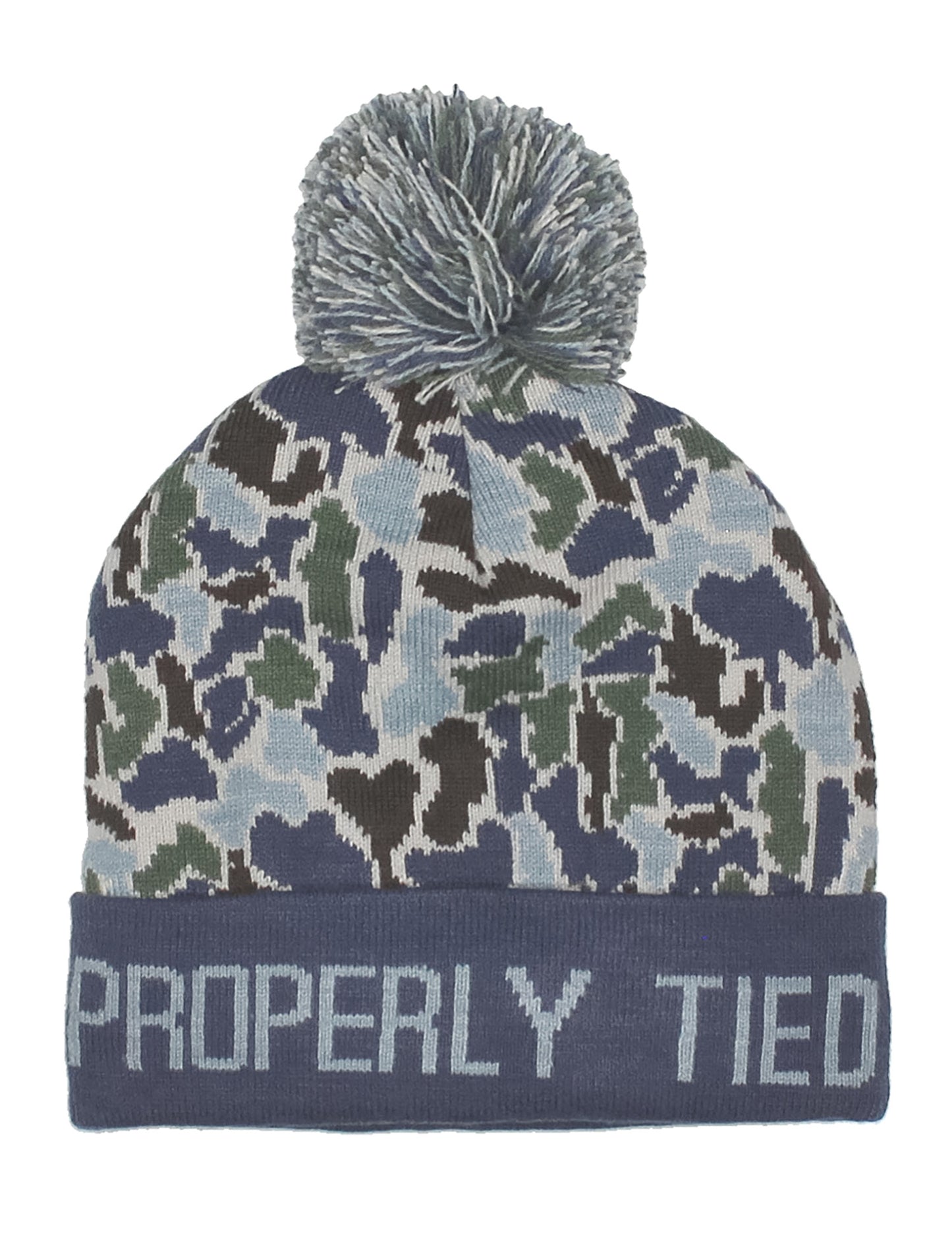 Properly Tied Breck Beanie - Terra Camo