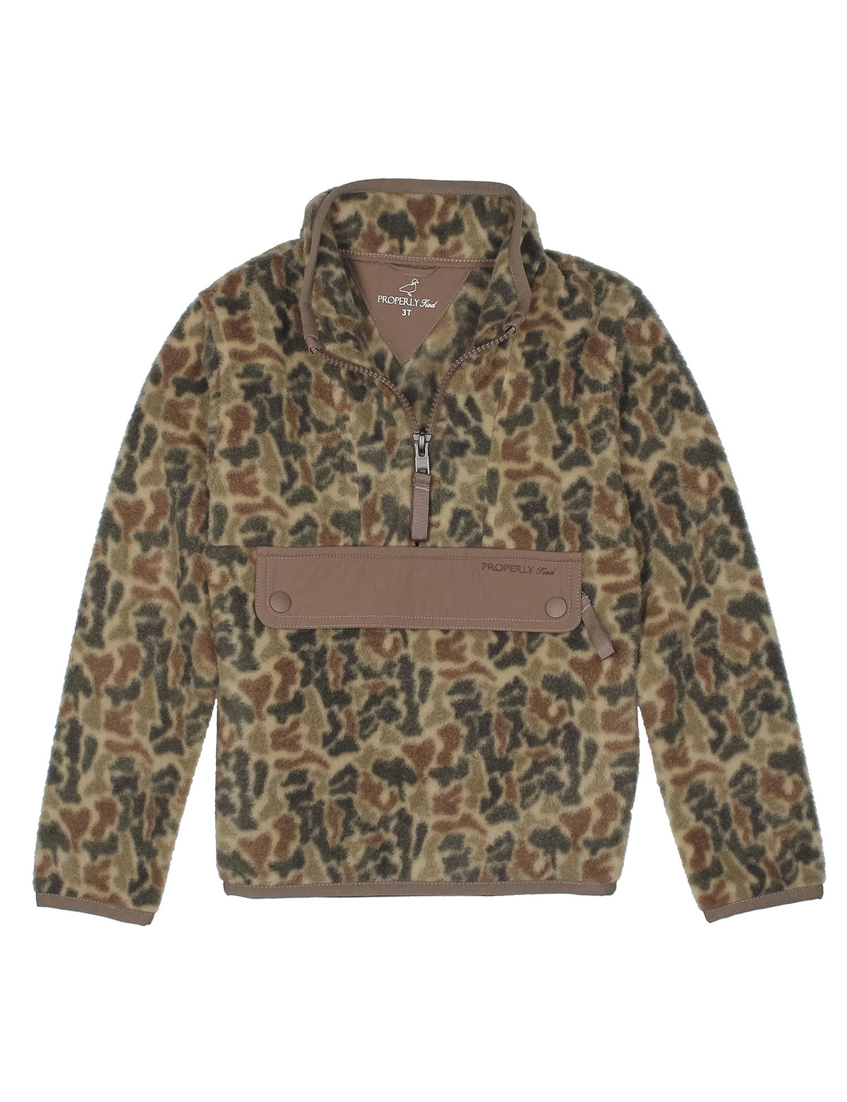 Properly Tied Wallaby Pullover - Vintage Camo