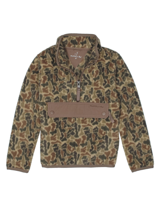 Properly Tied Wallaby Pullover - Vintage Camo