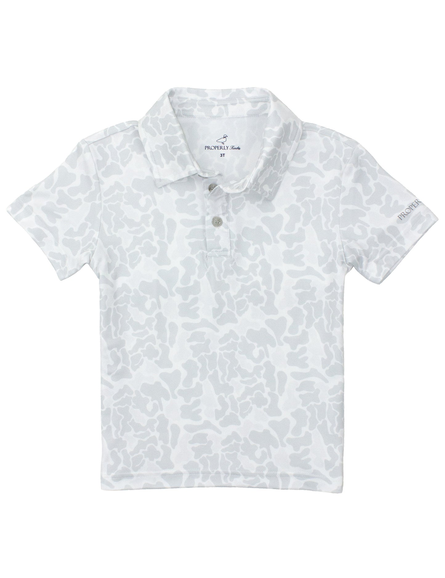 Properly Tied Ravine Polo - Snow Camo