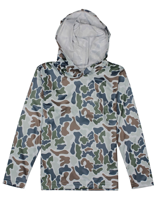 Properly Tied Sportsman Performance Hoodie - Terra Camo