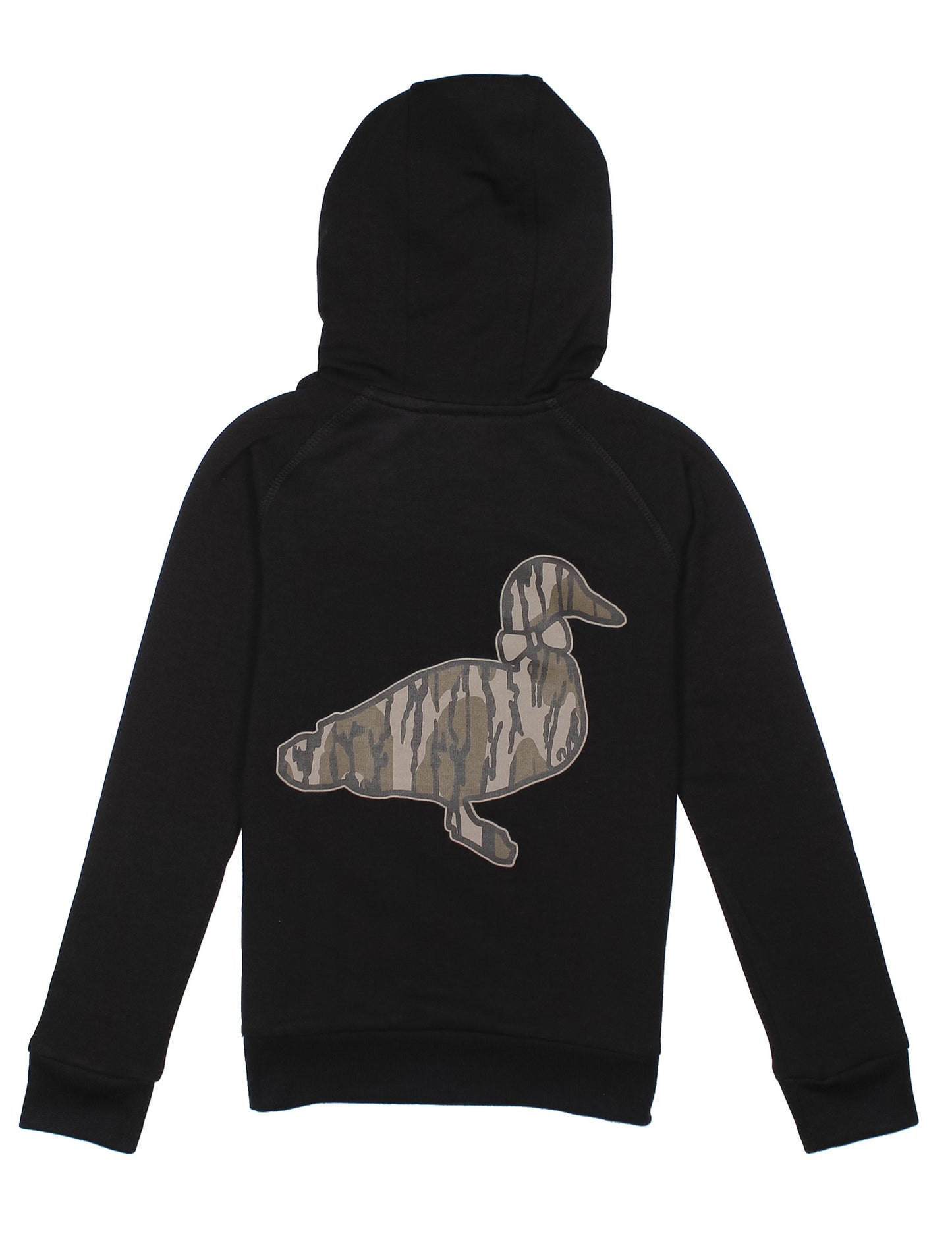 Properly Tied Element Logo Hoodie - Mossy Oak Original Bottomland Black