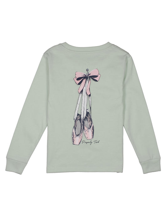 Properly Tied Girls Tee - Ballet