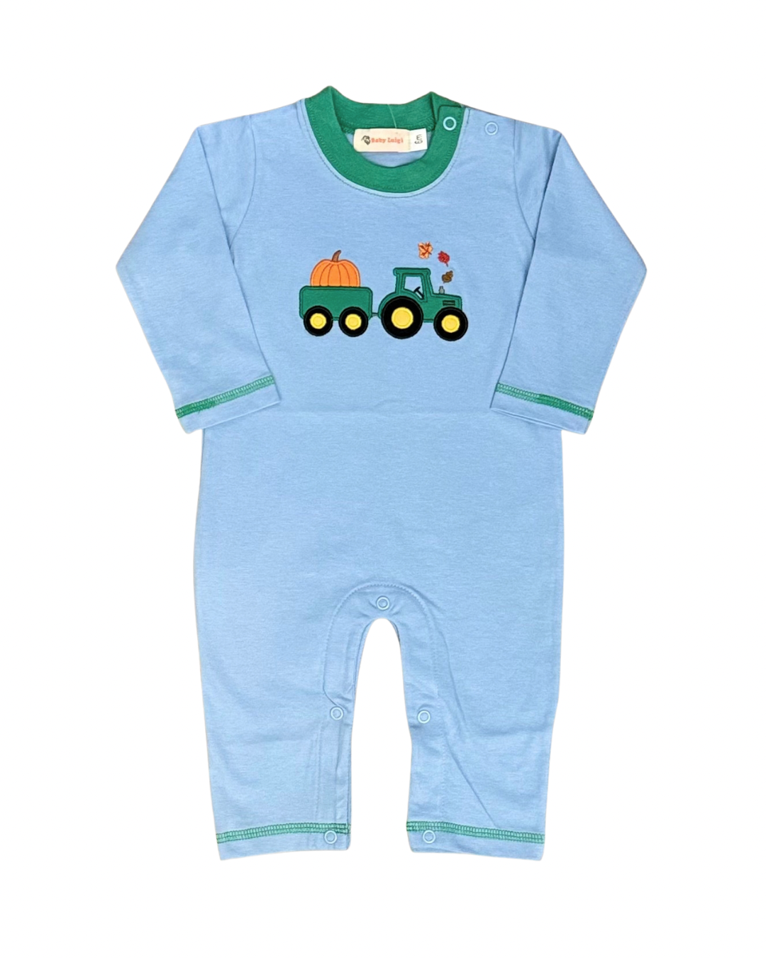 Luigi Romper - Pumpkin Patch