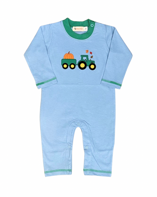 Luigi Romper - Pumpkin Patch